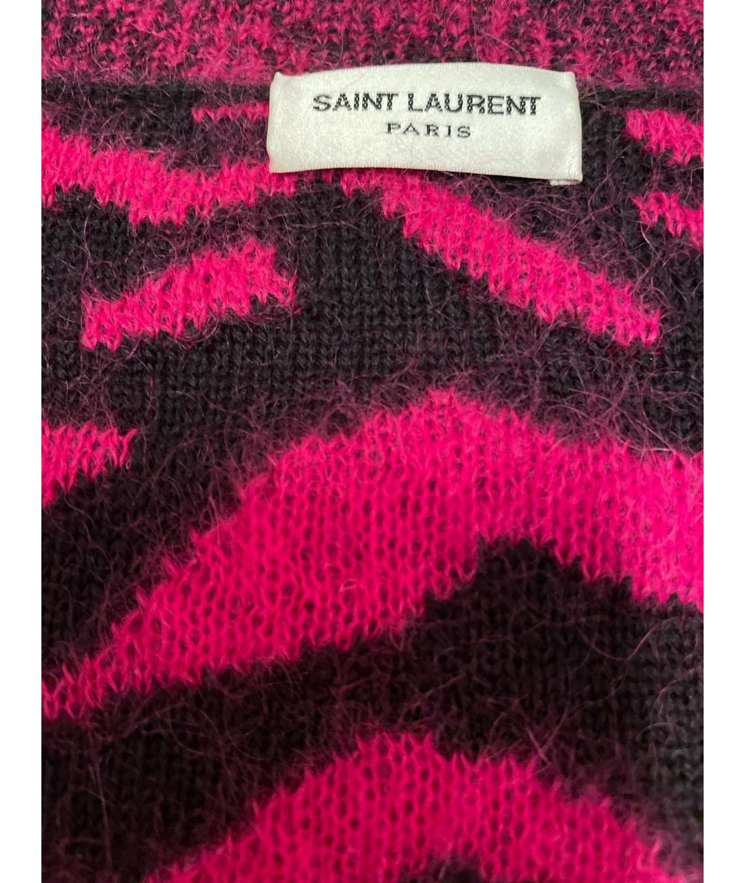 SAINT LAURENT Шерстяной кардиган, фото 2