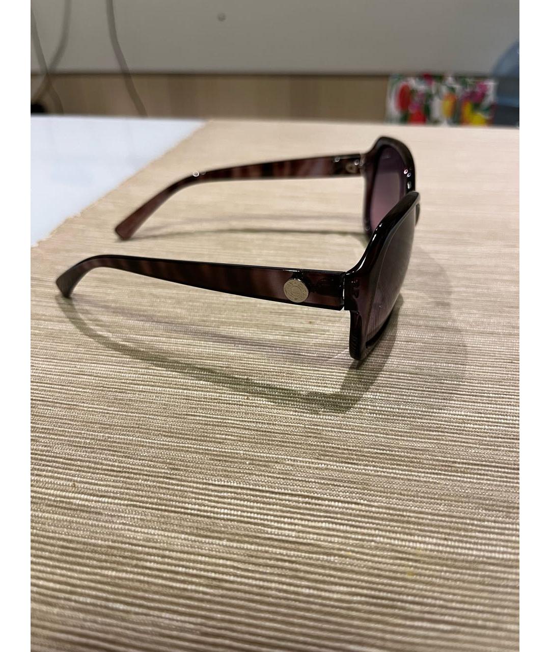 DKNY Бордовые пластиковые солнцезащитные очки, фото 4