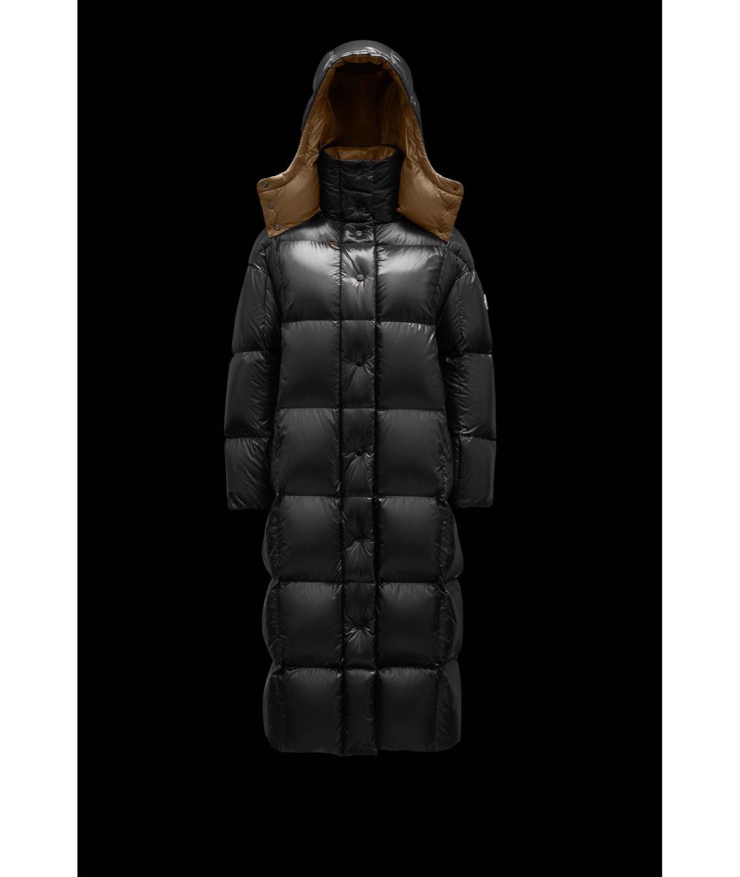 MONCLER Черный пуховик, фото 8