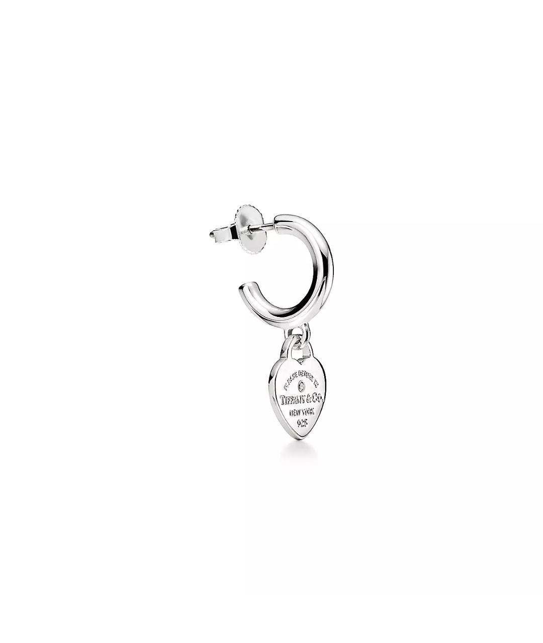 TIFFANY&CO Серебряные серебряные серьги, фото 2