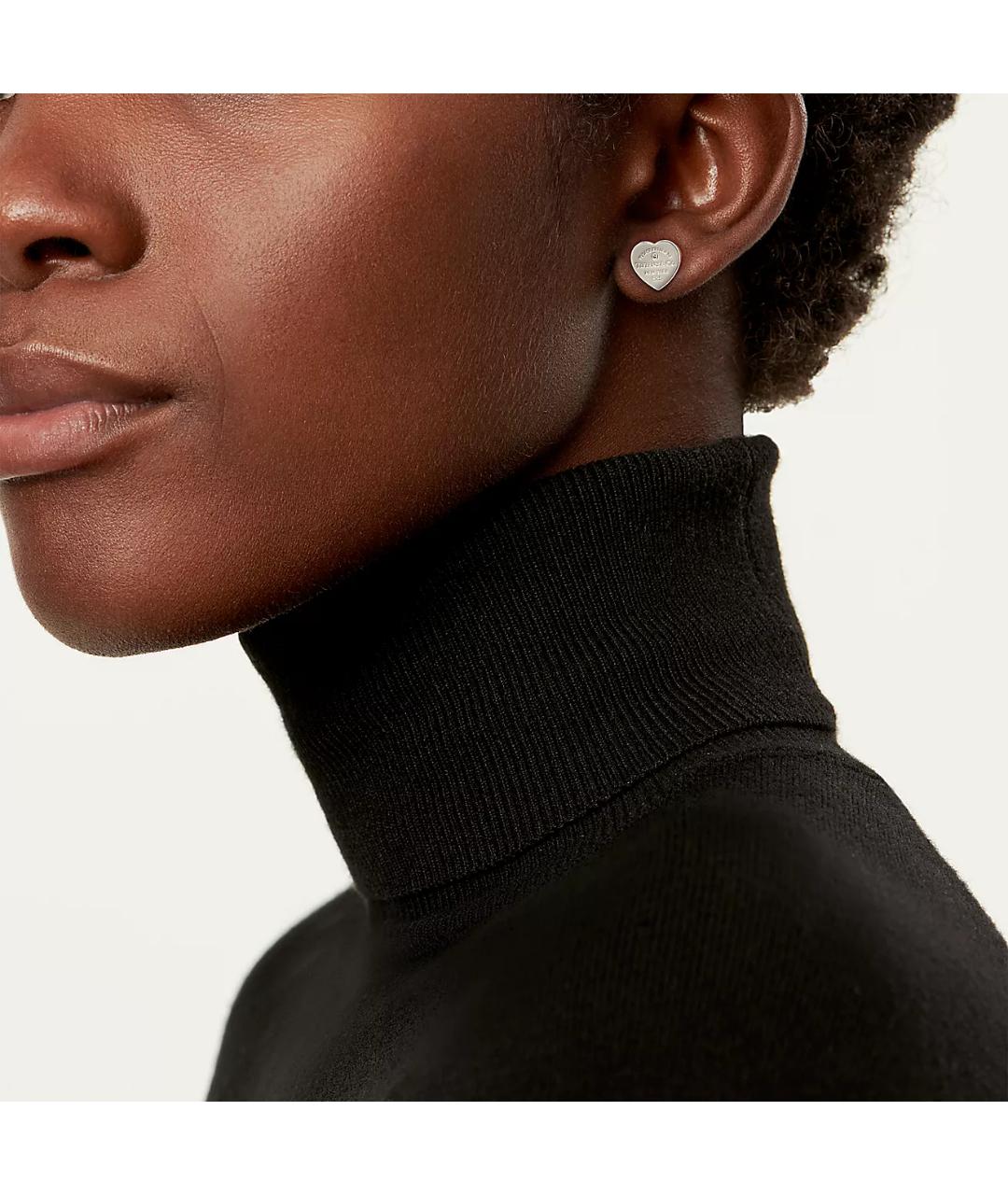 TIFFANY&CO Серебряные серебряные серьги, фото 5