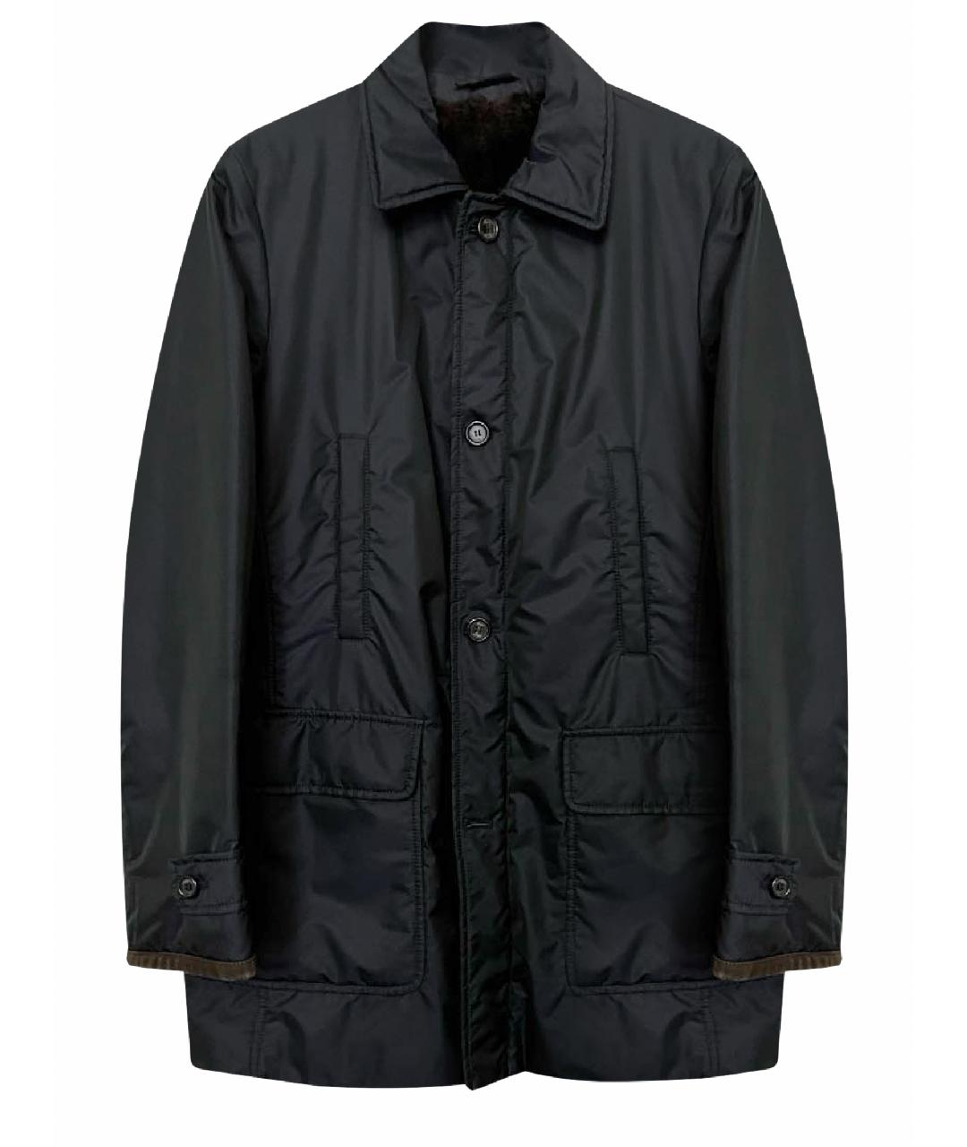 BRIONI Темно-синяя куртка, фото 1