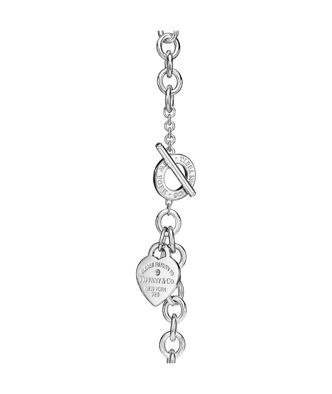 TIFFANY&CO Серебряное серебряное колье, фото 3