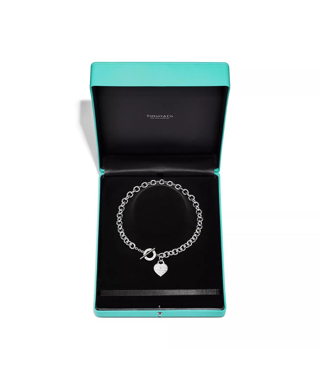 TIFFANY&CO Серебряное серебряное колье, фото 6