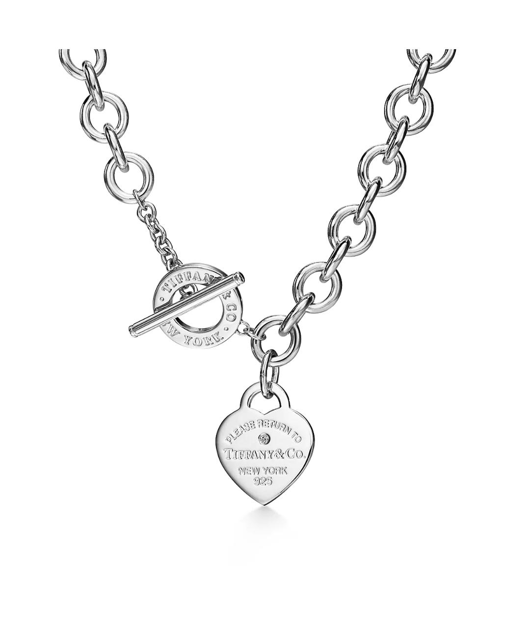TIFFANY&CO Серебряное серебряное колье, фото 1