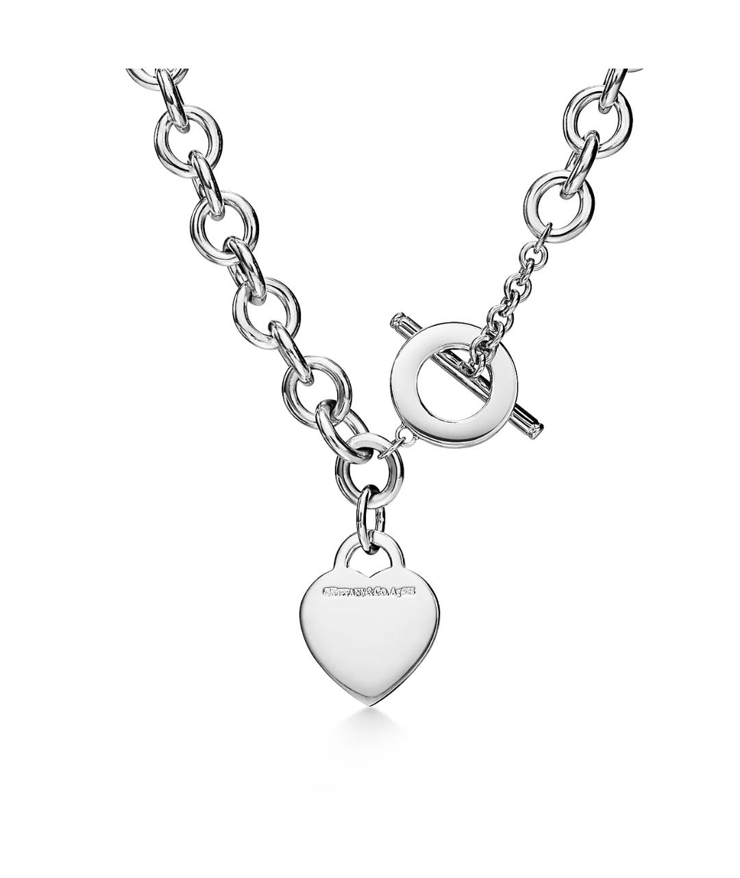 TIFFANY&CO Серебряное серебряное колье, фото 2