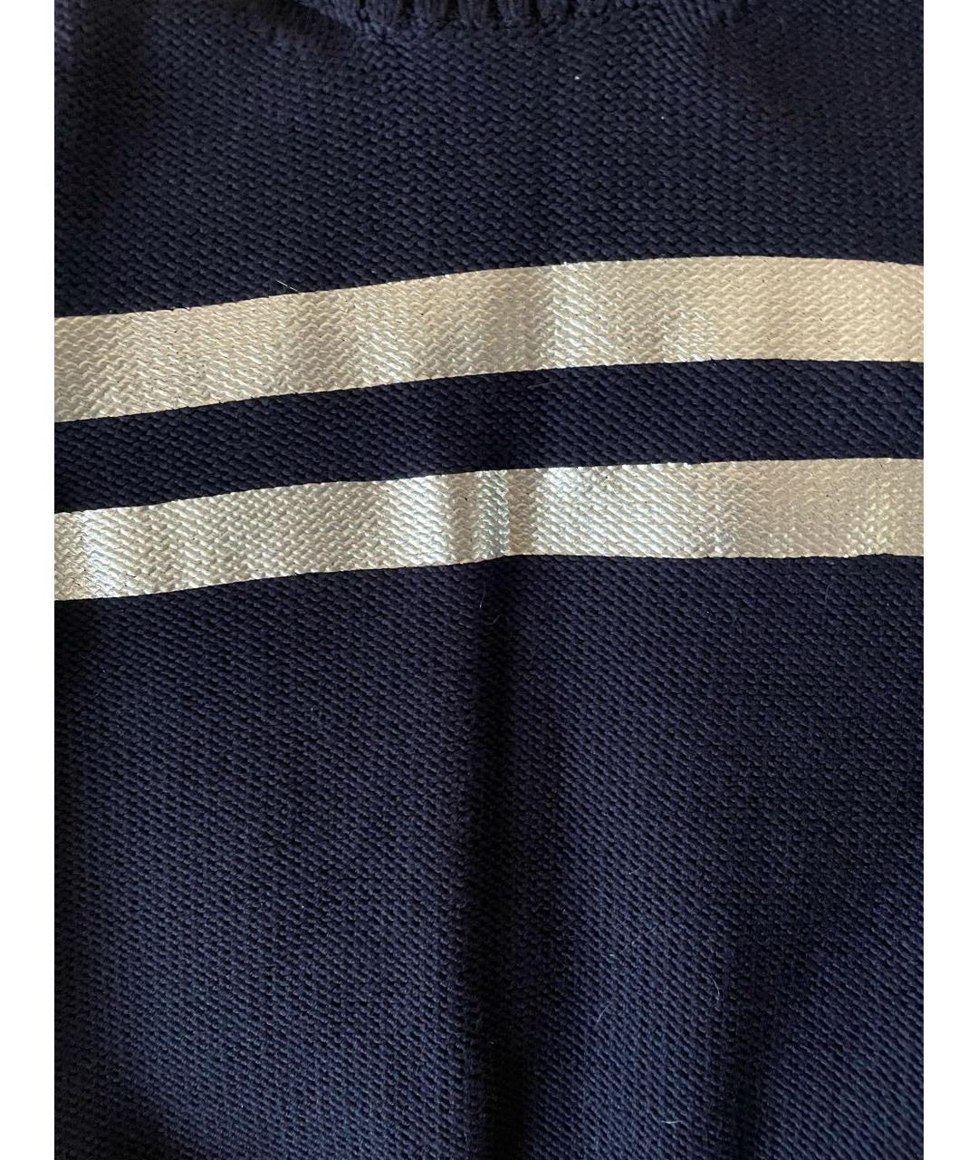 IRFE Темно-синий шерстяной джемпер / свитер, фото 2