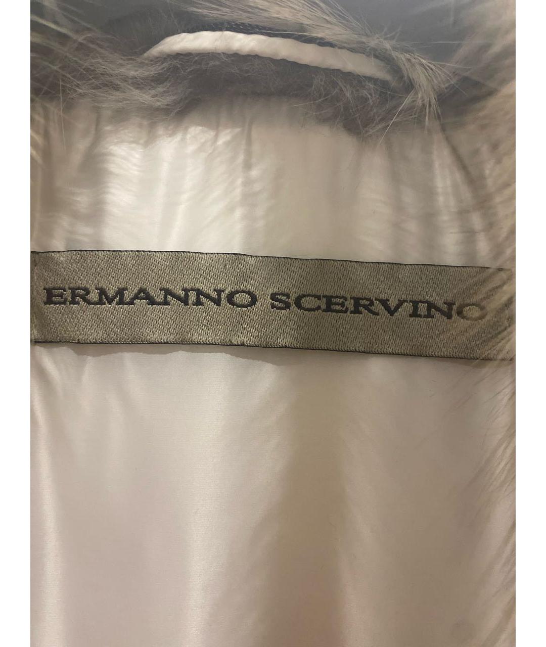 ERMANNO SCERVINO Белый пуховик, фото 3