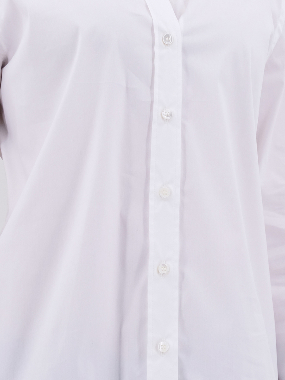 BRUNELLO CUCINELLI Белая хлопковая рубашка, фото 4