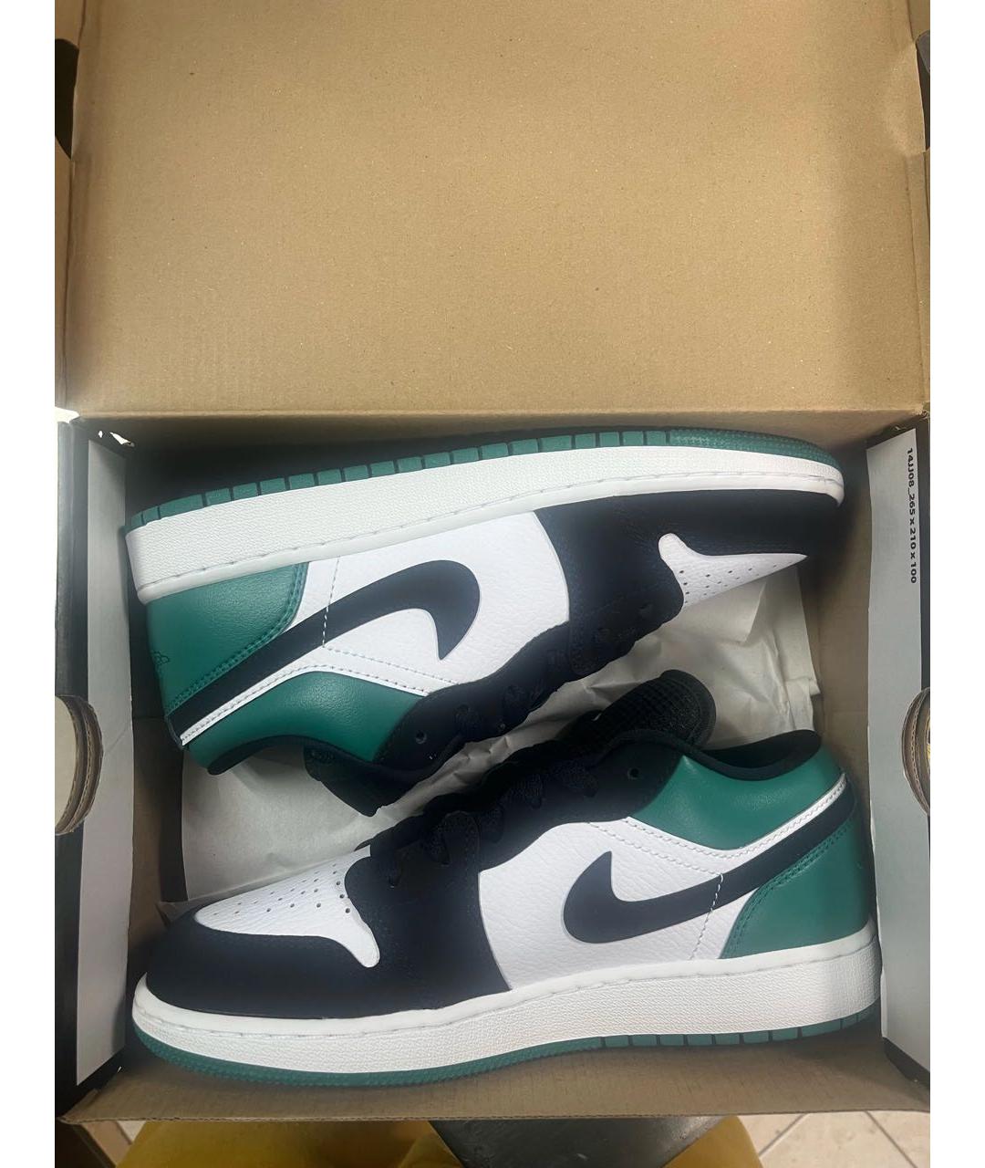 JORDAN Черные кроссовки из искусственной кожи, фото 5