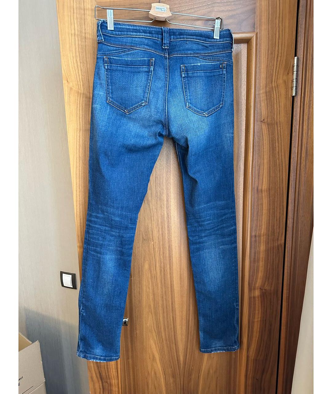 SPORT MAX CODE Синие джинсы слим, фото 2