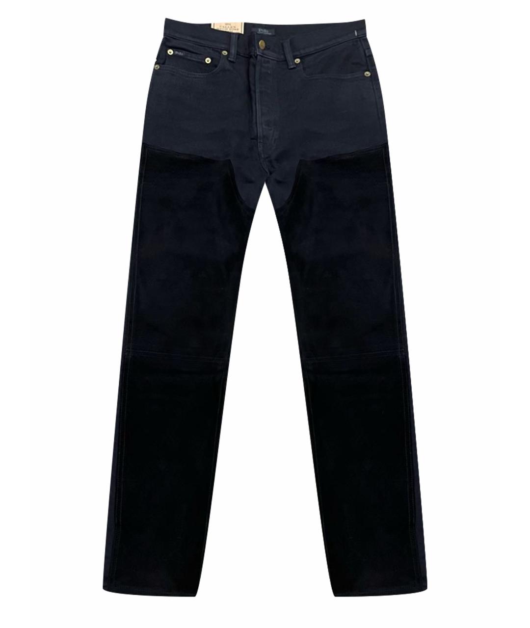 POLO RALPH LAUREN Черные прямые джинсы, фото 1