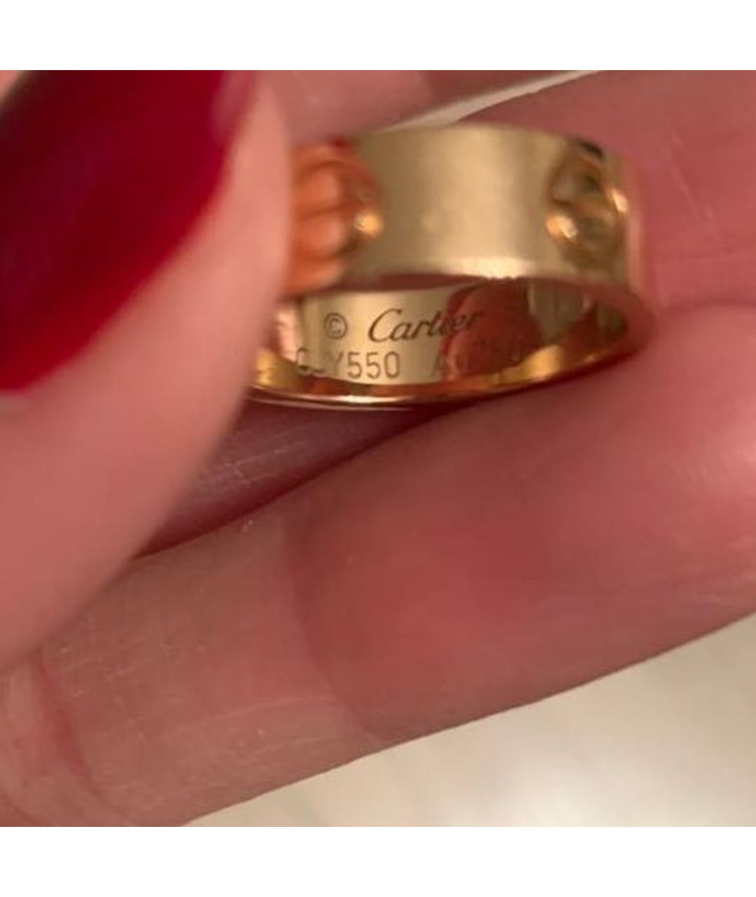 CARTIER Розовое кольцо из розового золота, фото 3