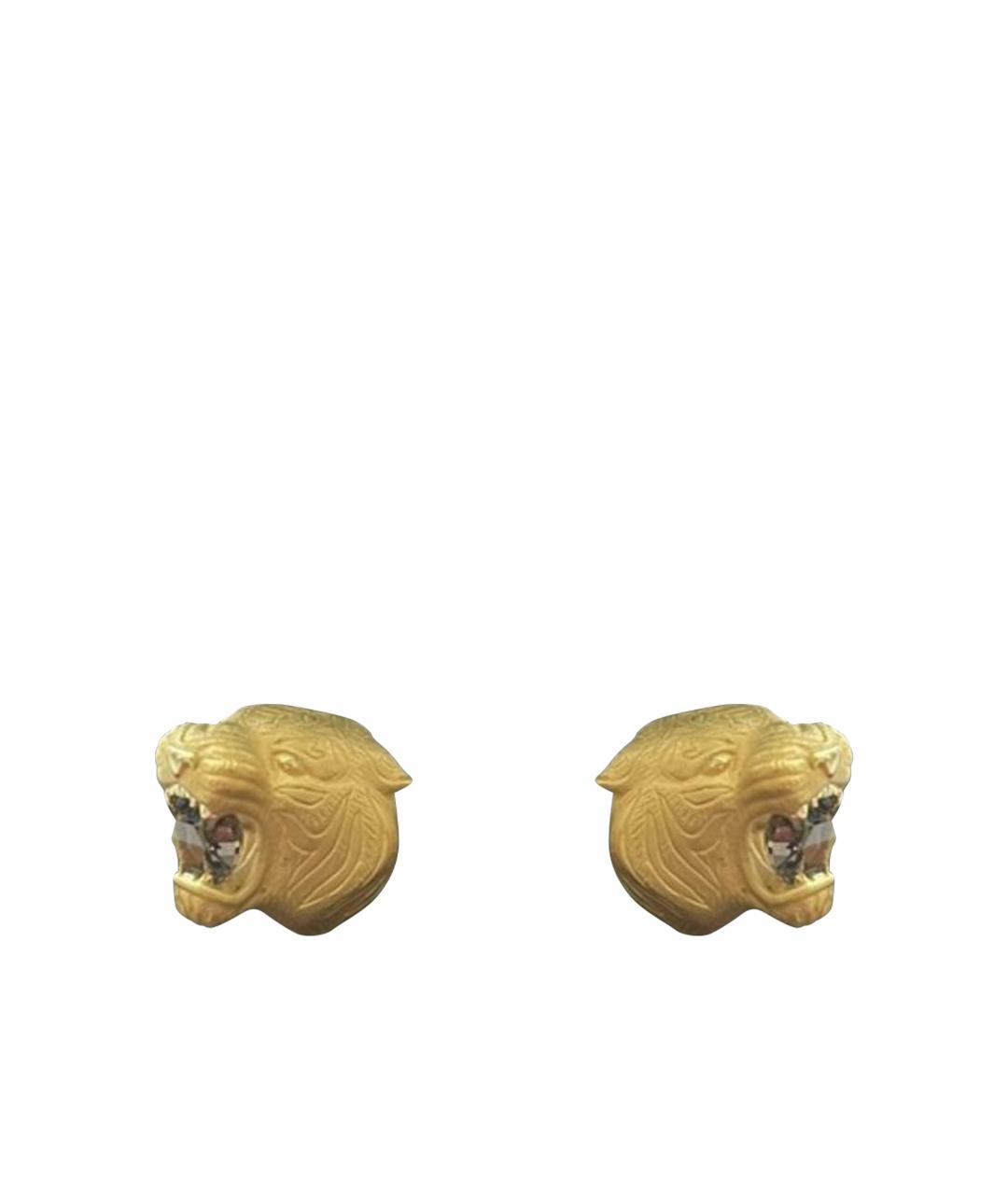 CARRERA Y CARRERA Золотые запонки из желтого золота, фото 1