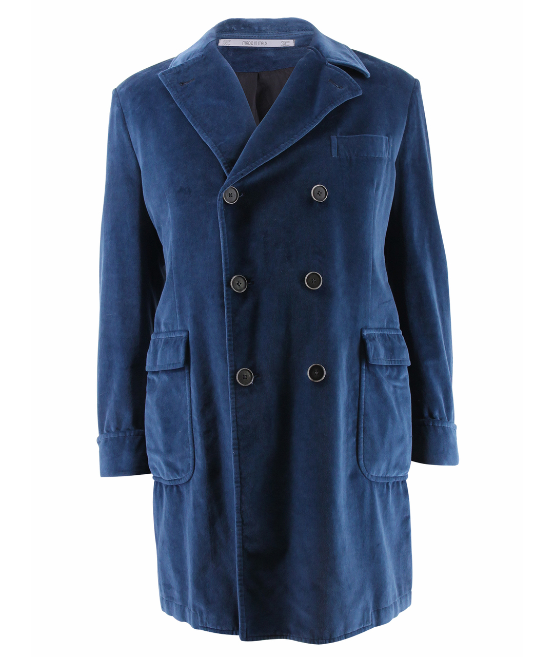CANTARELLI Синее шерстяное пальто, фото 1