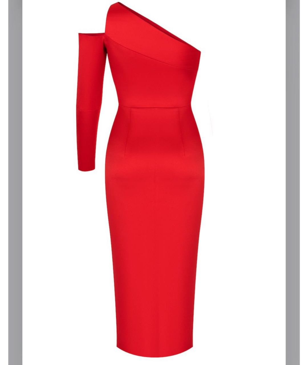 RASARIO Красное атласное вечернее платье, фото 2