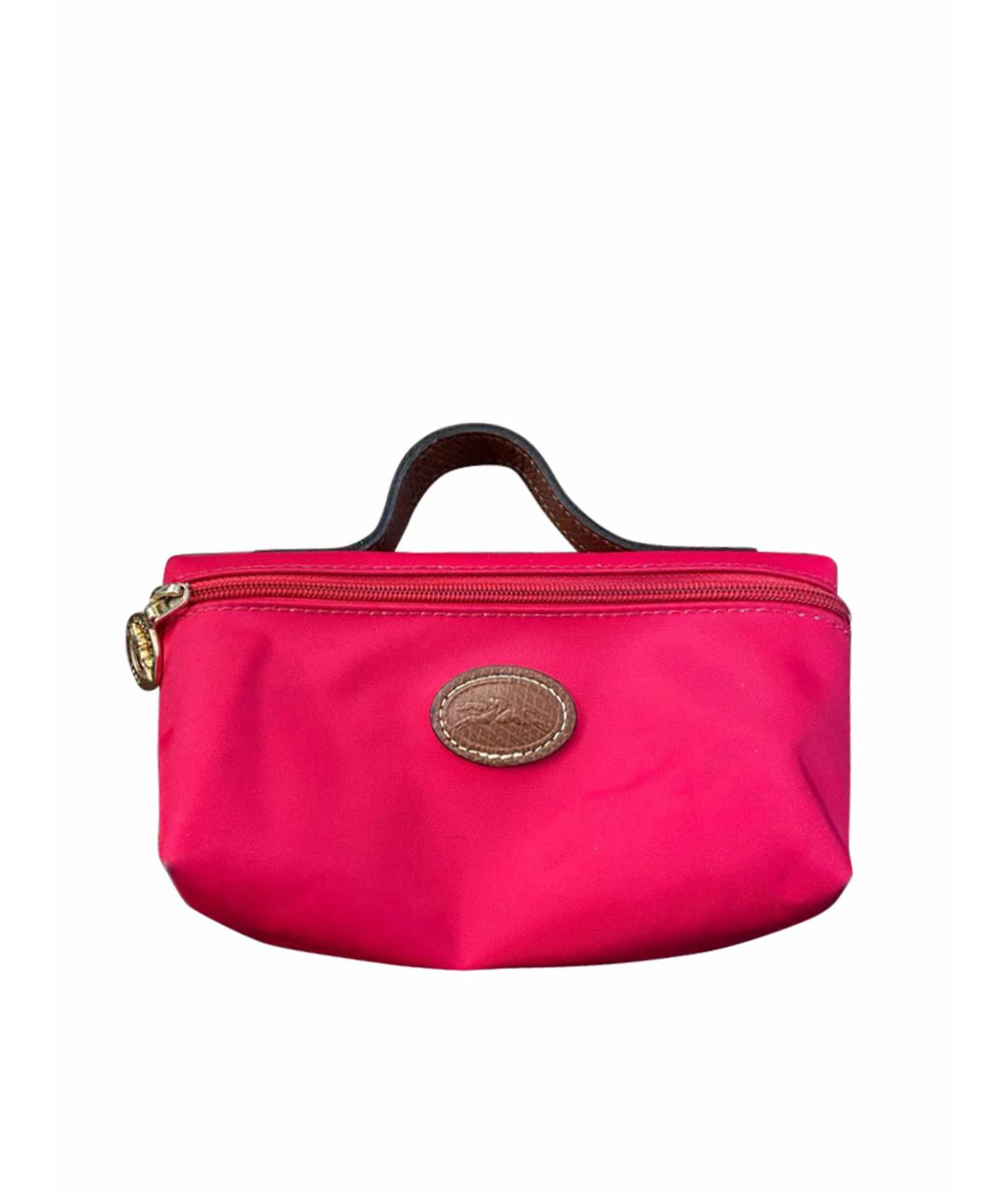 LONGCHAMP Красная синтетическая косметичка, фото 1