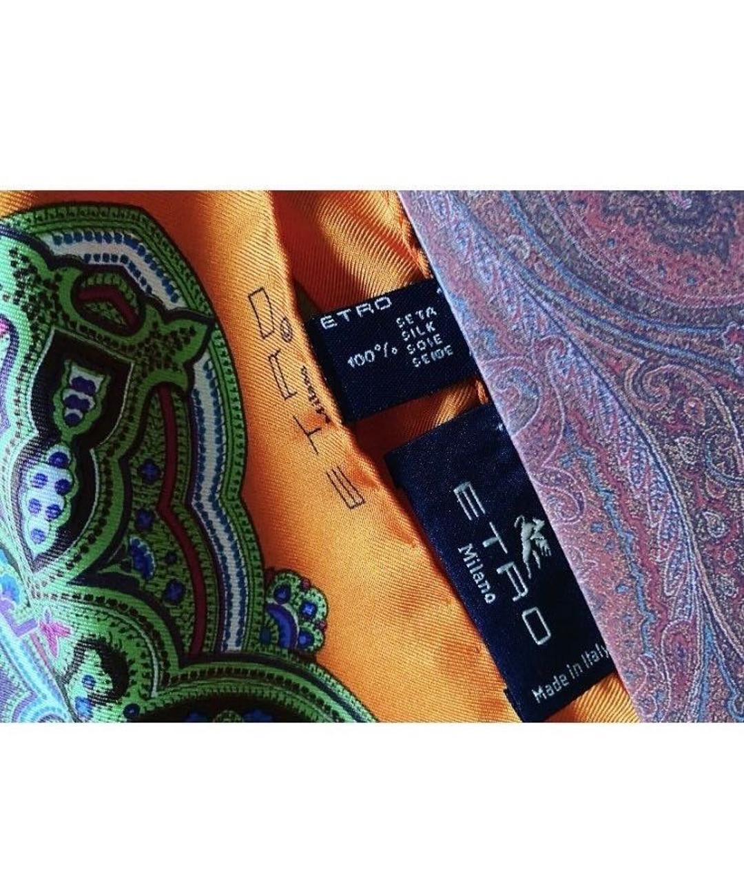 ETRO Мульти шелковый платок, фото 3