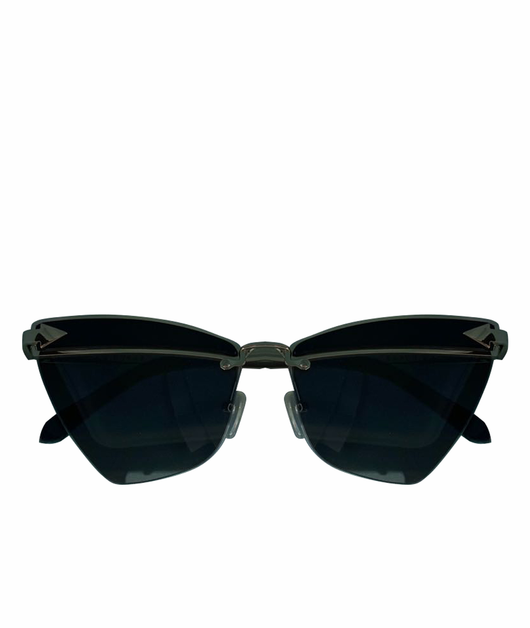KAREN WALKER Черные пластиковые солнцезащитные очки, фото 1