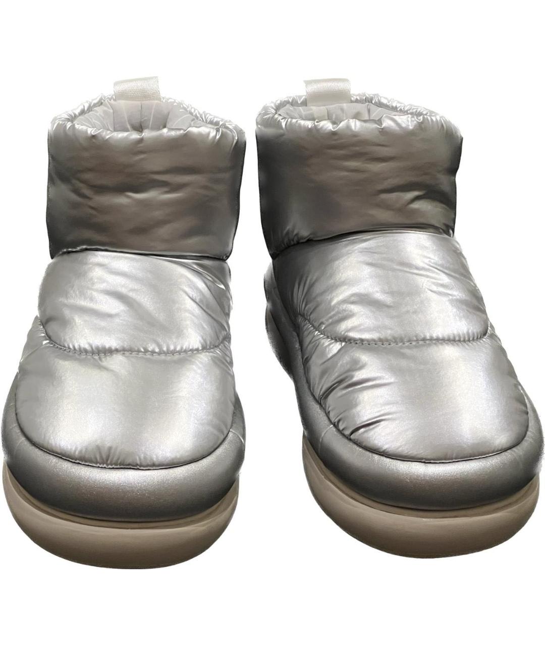 UGG AUSTRALIA Серебряные синтетические сапоги, фото 2