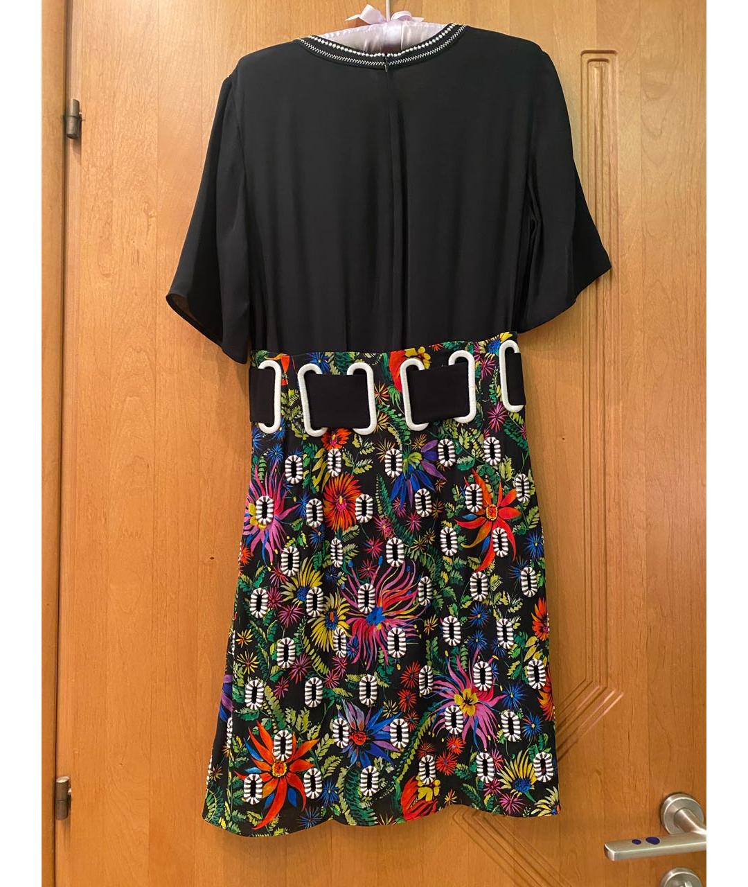 3.1 PHILLIP LIM Черное шелковое коктейльное платье, фото 2
