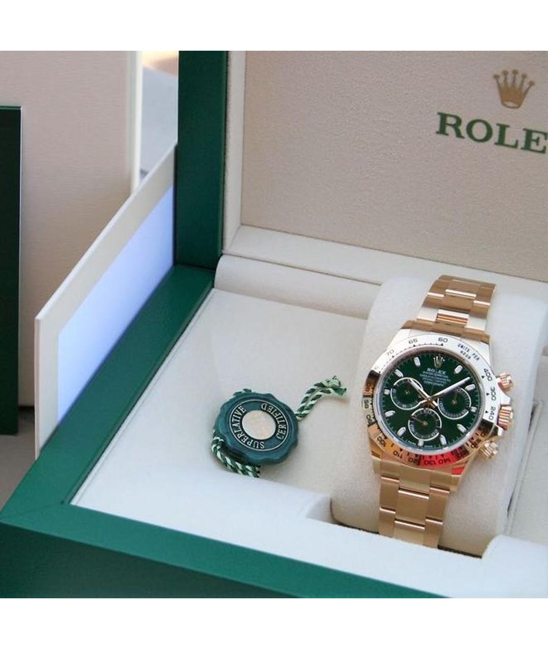 ROLEX Желтые часы из желтого золота, фото 3