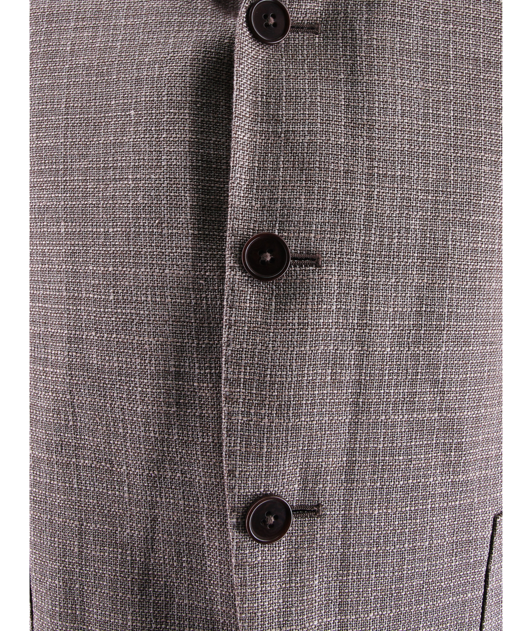 SARTORIA CANTARELLI Серый льняной пиджак, фото 4