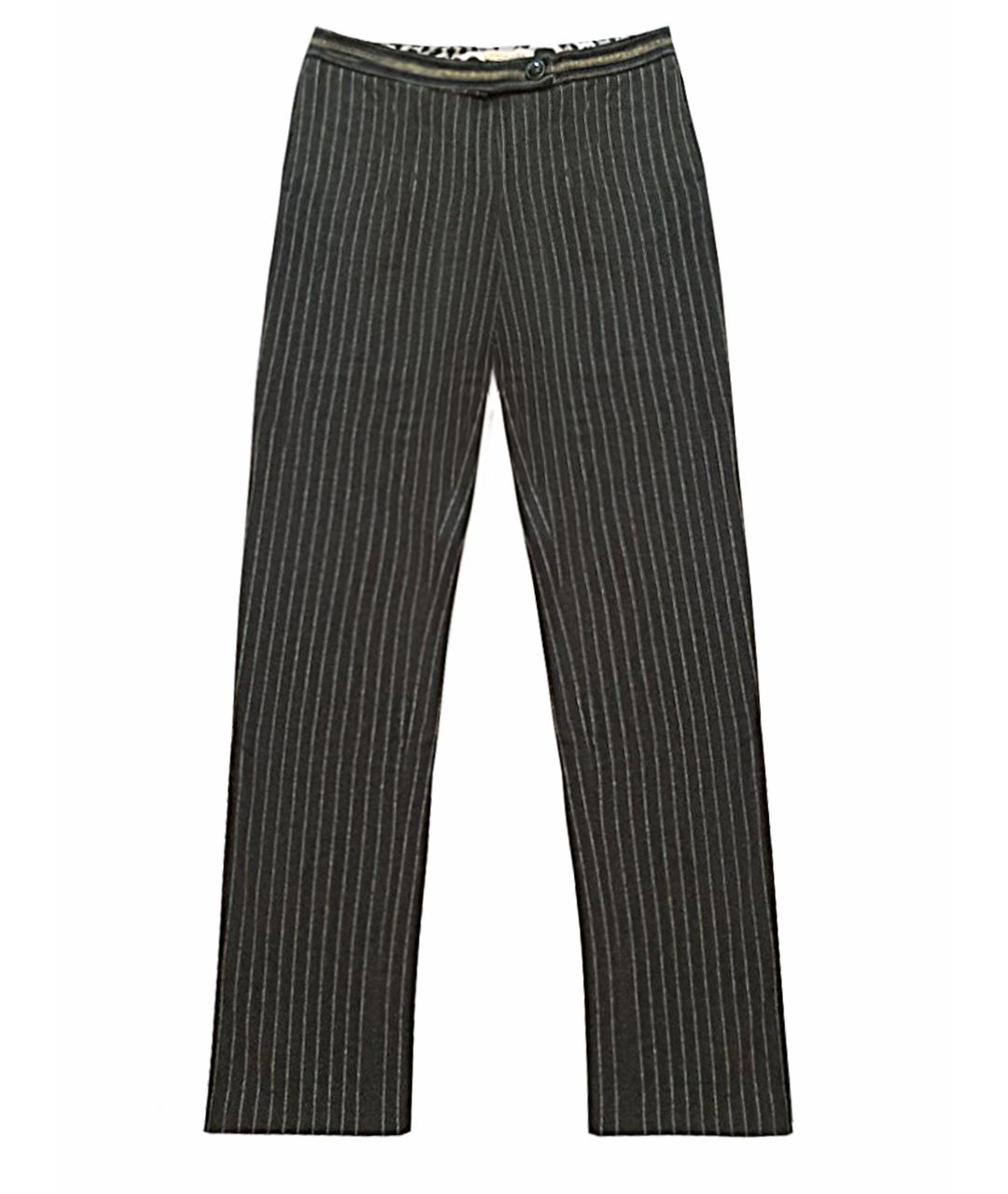 CAVALLI CLASS Мульти шерстяные прямые брюки, фото 1