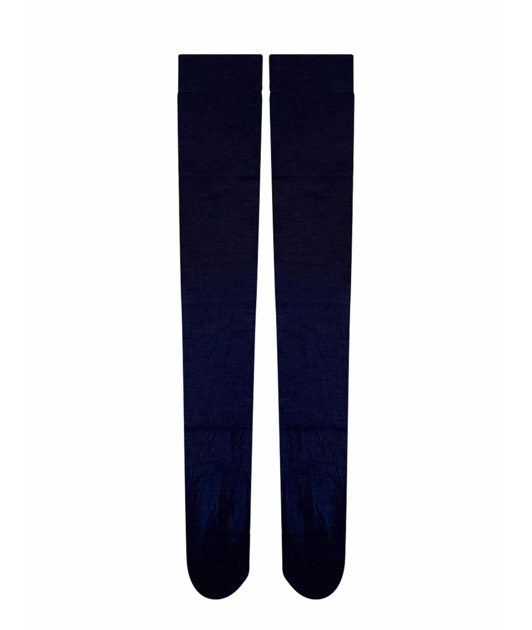 NINA RICCI VINTAGE Темно-синие носки, чулки и колготы, фото 1