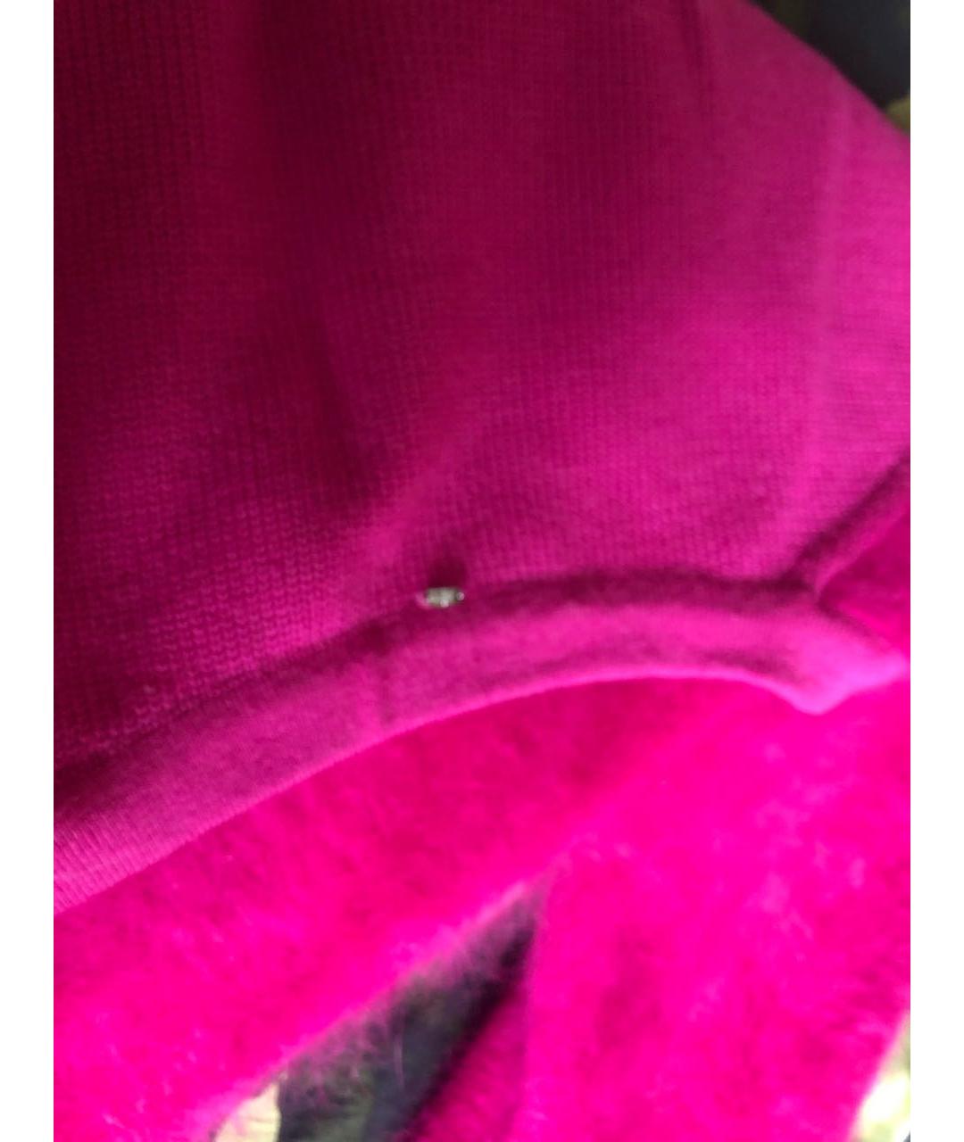 SPORTMAX Розовый шерстяной джемпер / свитер, фото 3