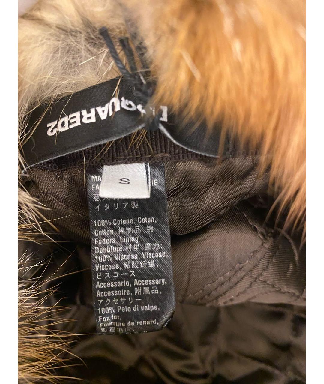 DSQUARED2 Бежевая кепка, фото 7