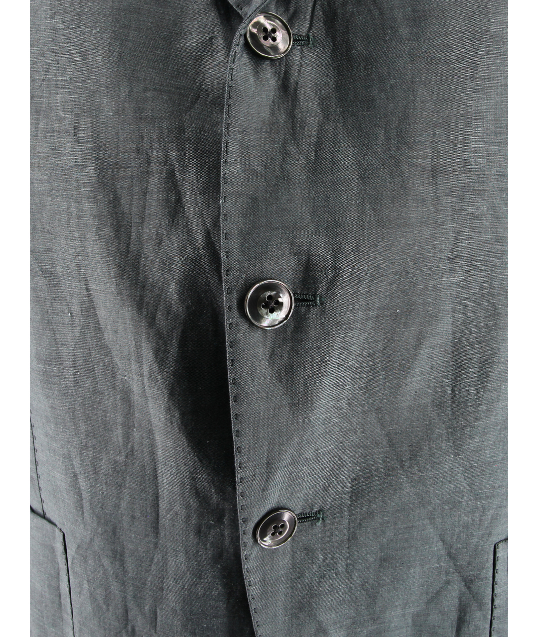 CANTARELLI Серый льняной пиджак, фото 4