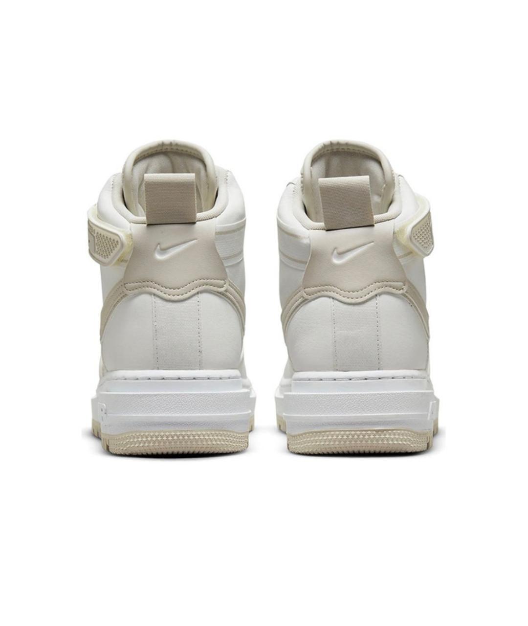 NIKE Белые кожаные высокие ботинки, фото 4