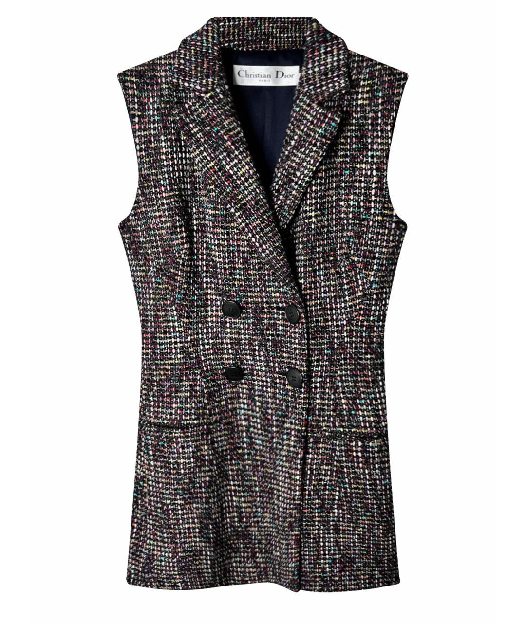 CHRISTIAN DIOR Мульти жилет, фото 1