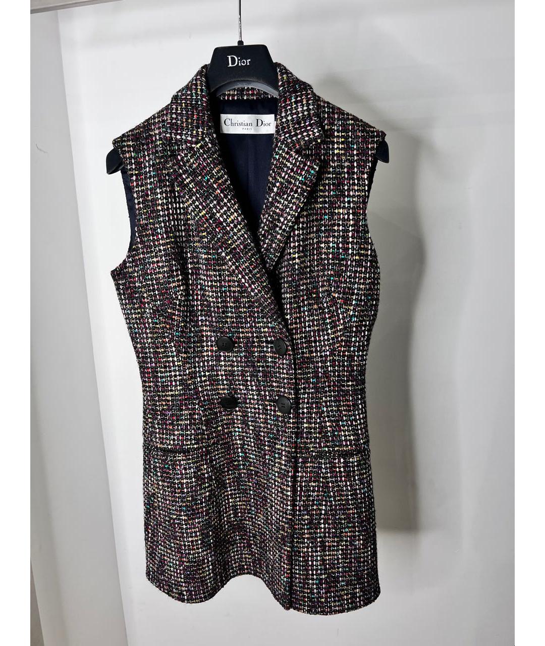 CHRISTIAN DIOR Мульти жилет, фото 2