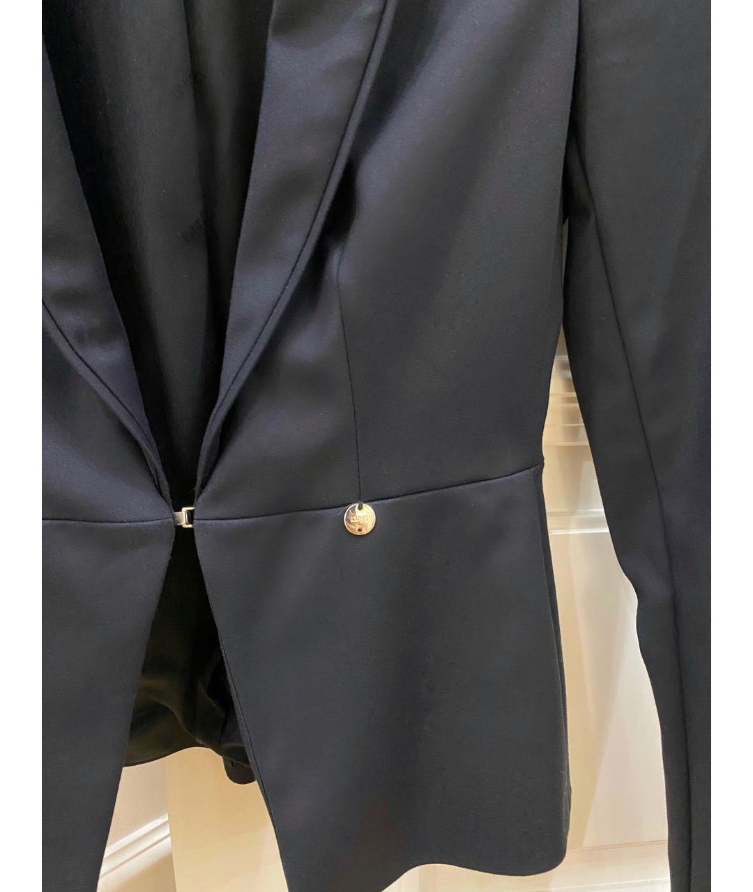 LIU JO Черный ацетатный костюм с брюками, фото 4