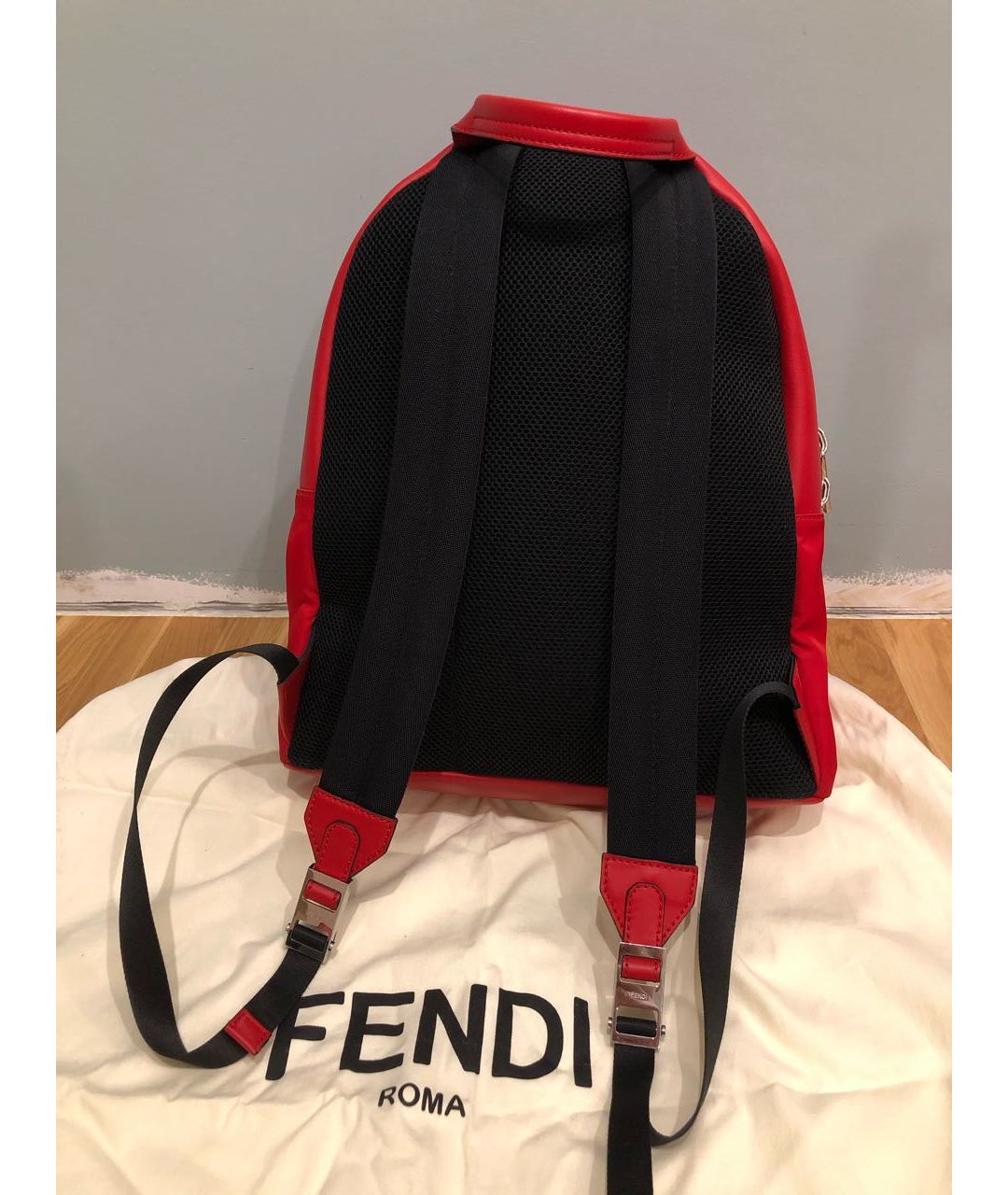 FENDI Мульти кожаный рюкзак, фото 3