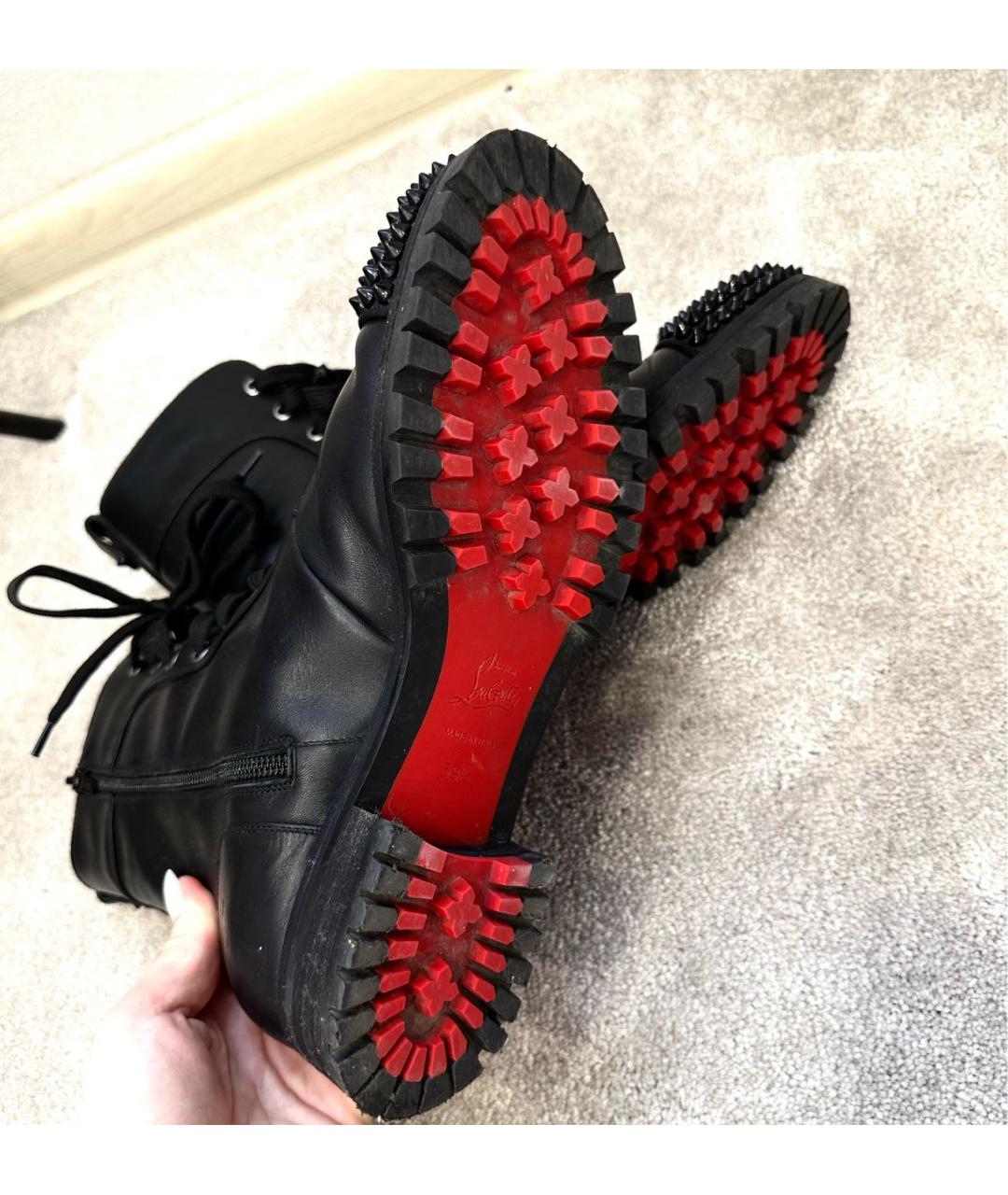 Christian louboutin hot sale military boots