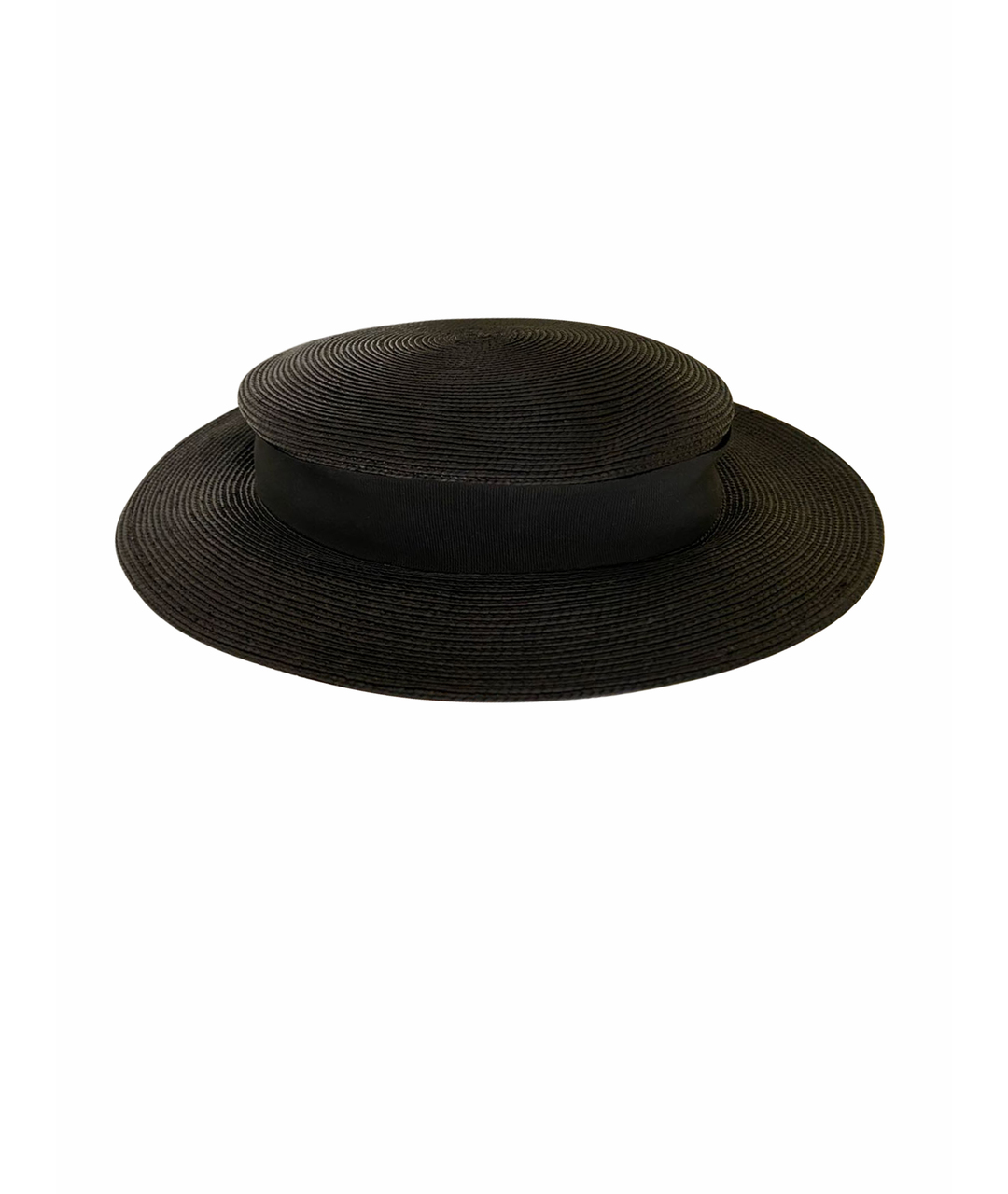 SAINT LAURENT Черная синтетическая шляпа, фото 1