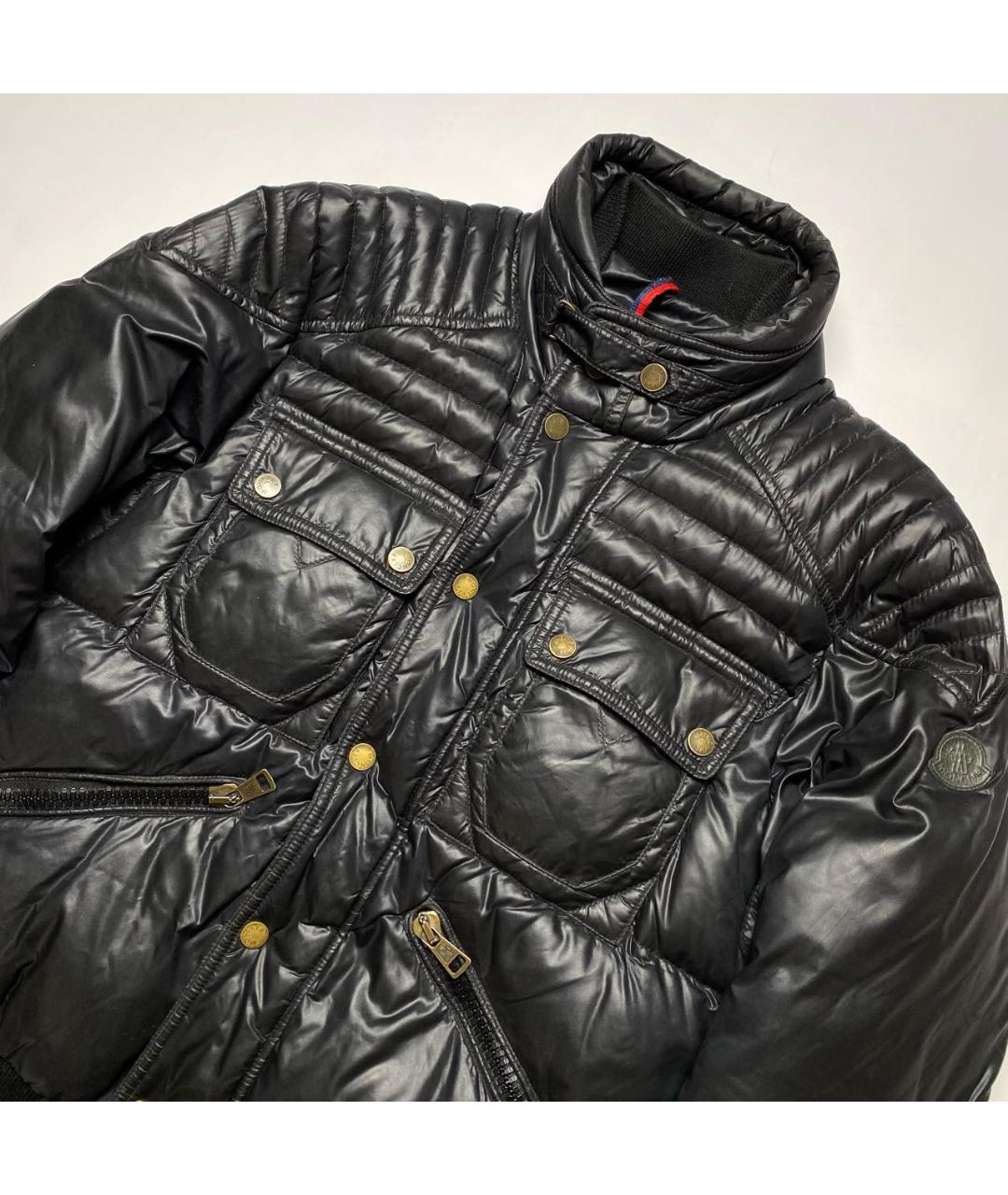 MONCLER Черная куртка, фото 5