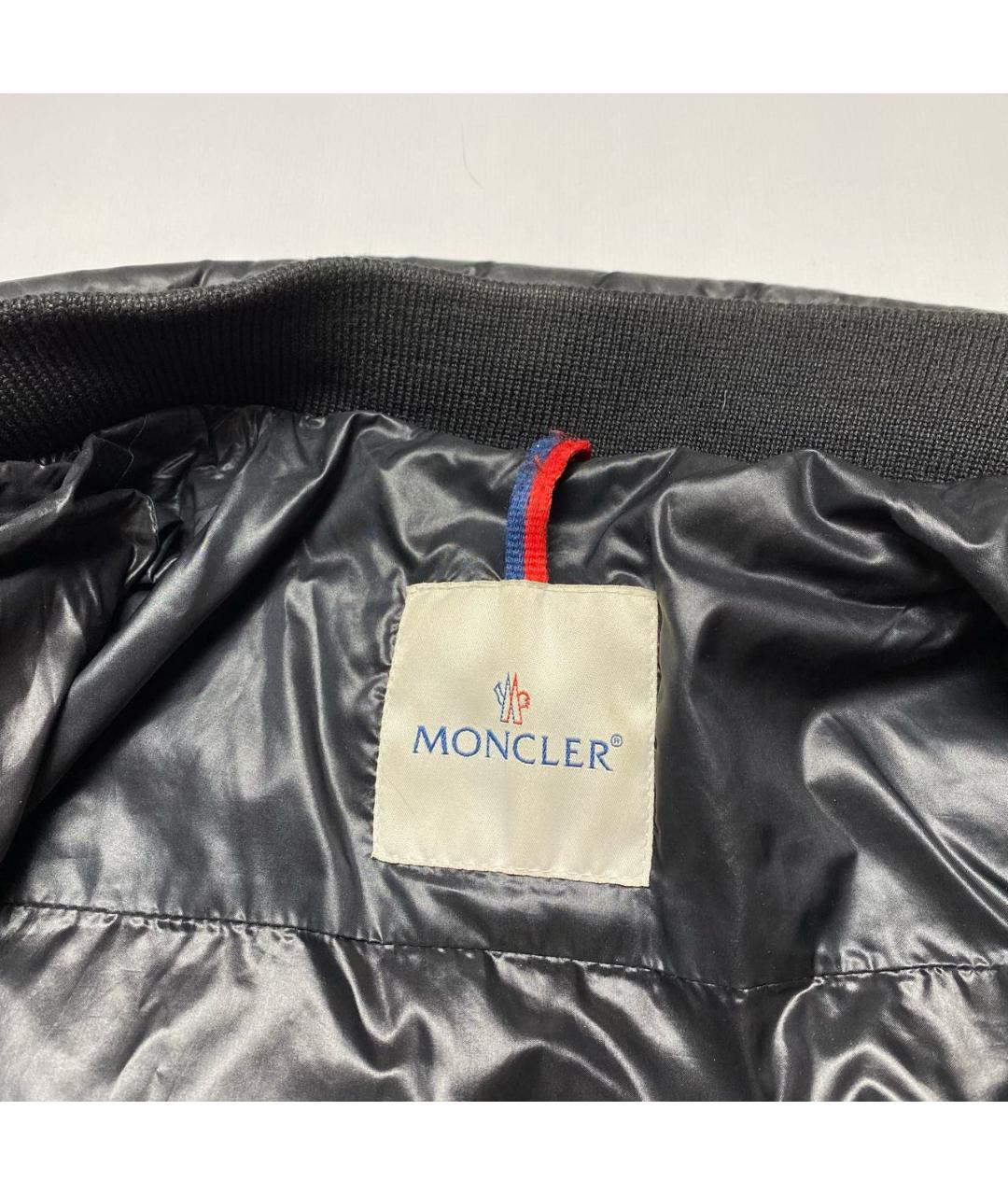 MONCLER Черная куртка, фото 3