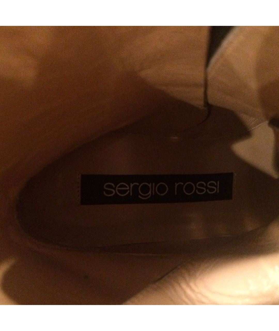 SERGIO ROSSI Черные кожаные ботинки, фото 7