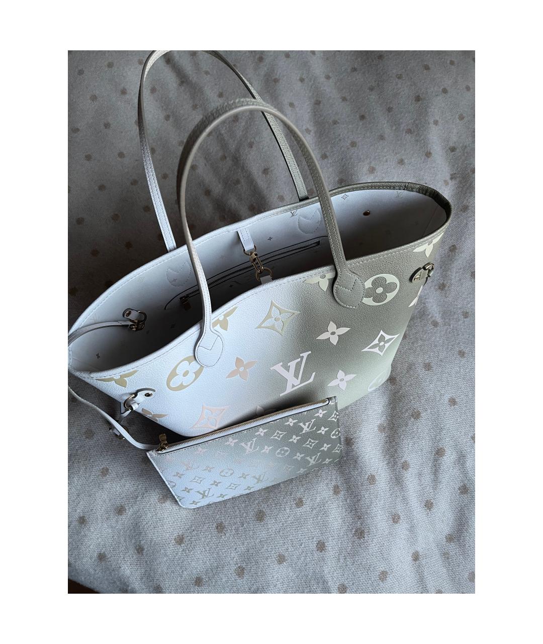 LOUIS VUITTON Бежевая сумка тоут, фото 2