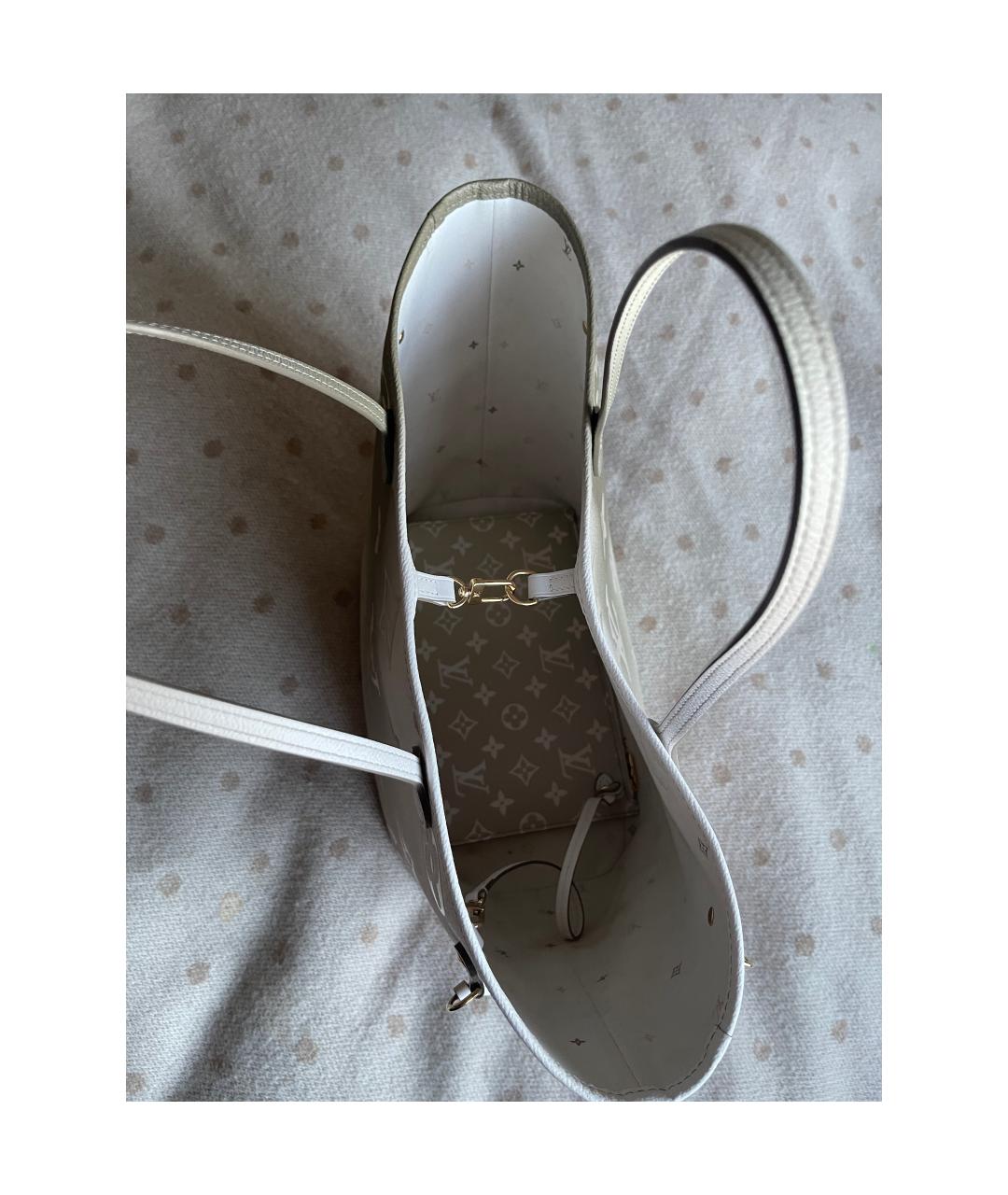 LOUIS VUITTON Бежевая сумка тоут, фото 4