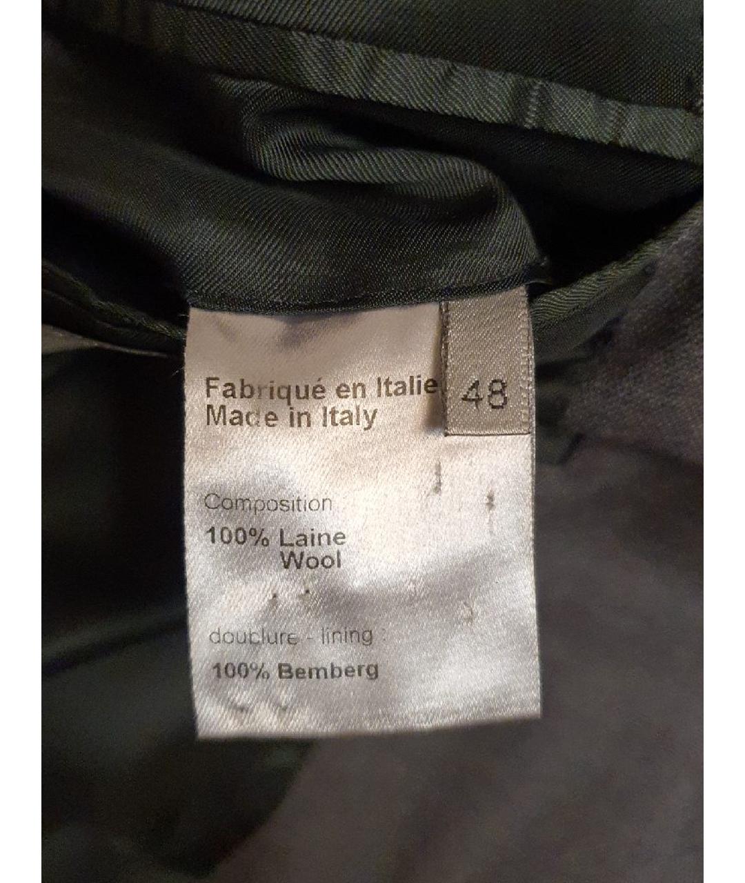 CHRISTIAN DIOR PRE-OWNED Серый шерстяной пиджак, фото 4