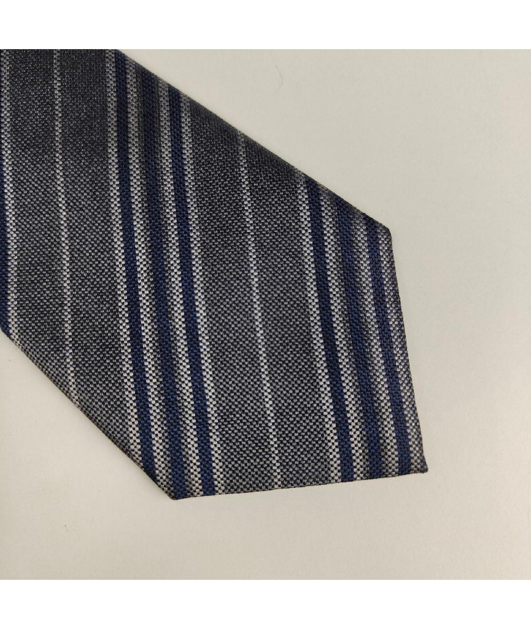 CANALI Серый шелковый галстук, фото 2