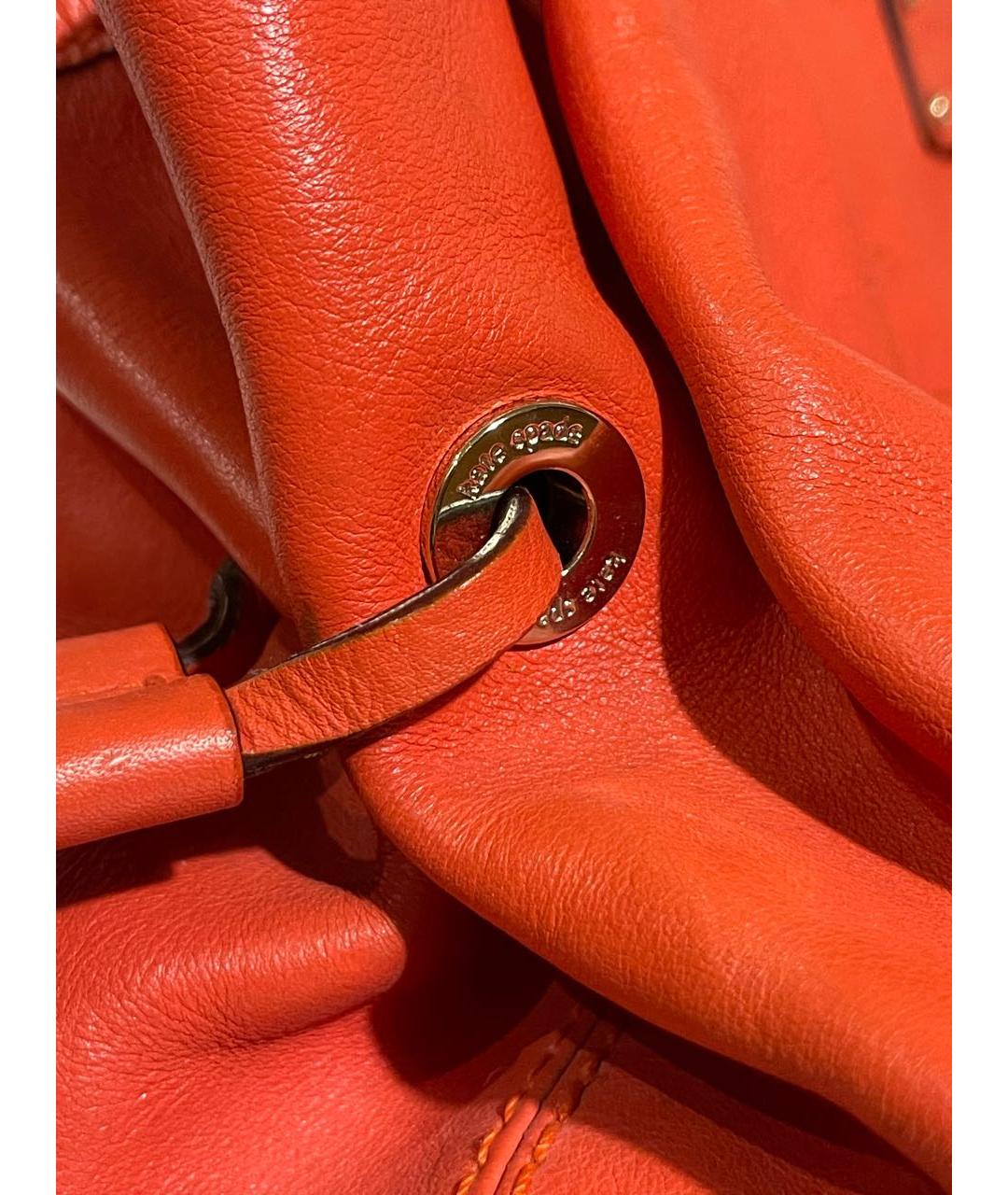 KATE SPADE Оранжевая кожаная сумка тоут, фото 5