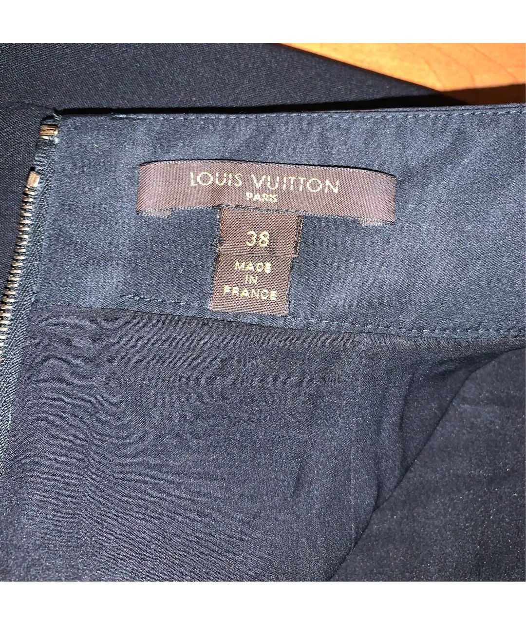 LOUIS VUITTON PRE-OWNED Черный шерстяной костюм с брюками, фото 7