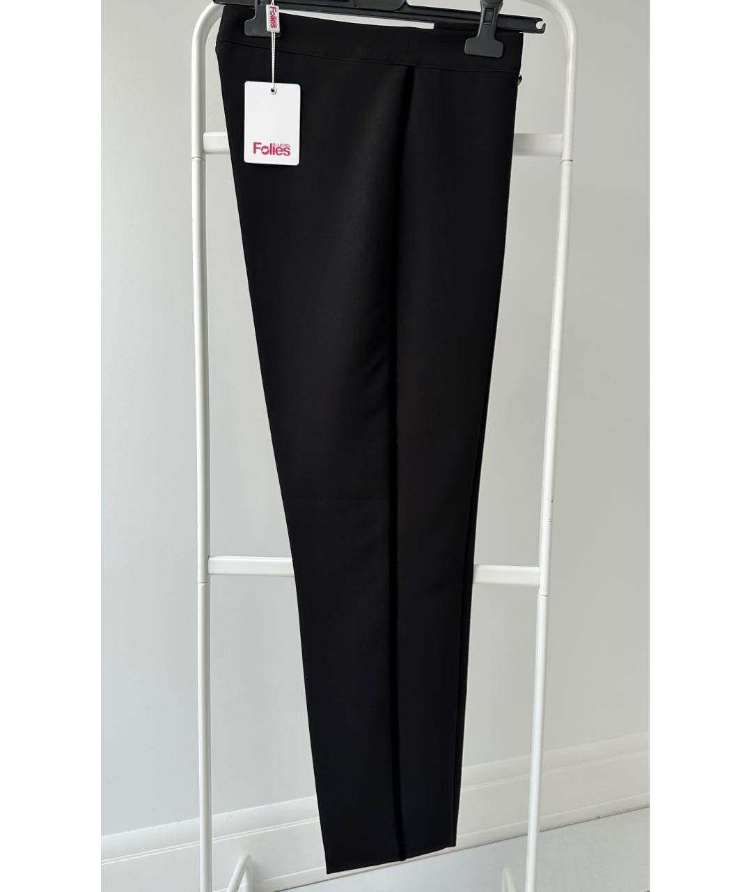 BLUGIRL Черные прямые брюки, фото 5