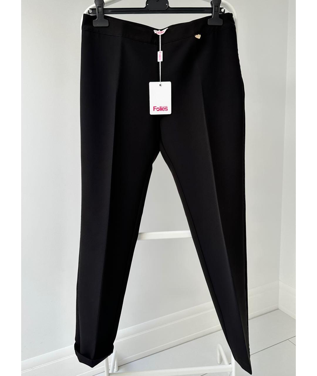 BLUGIRL Черные прямые брюки, фото 8